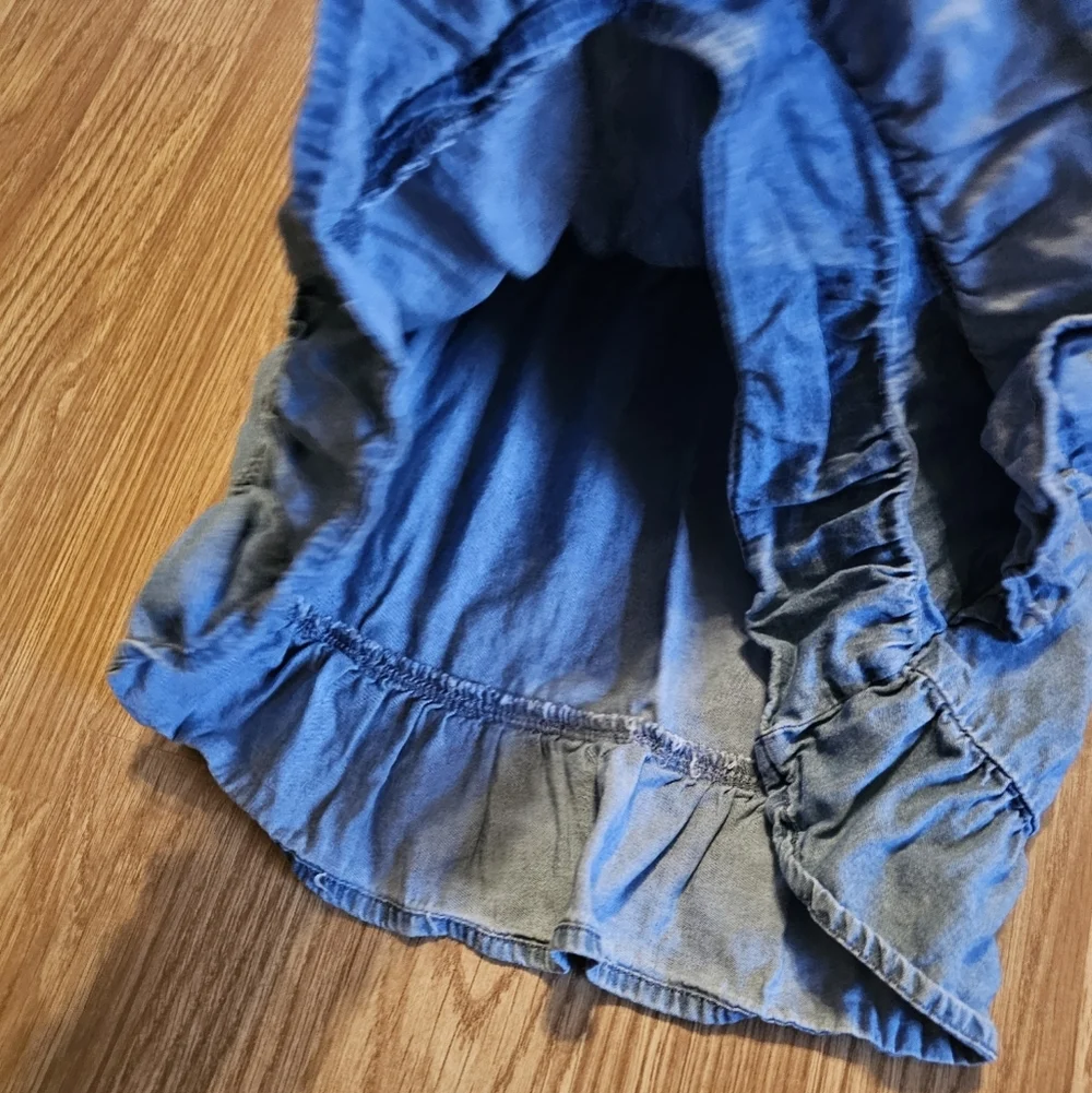 OshKosh B'gosh Blue Ruffle Dress